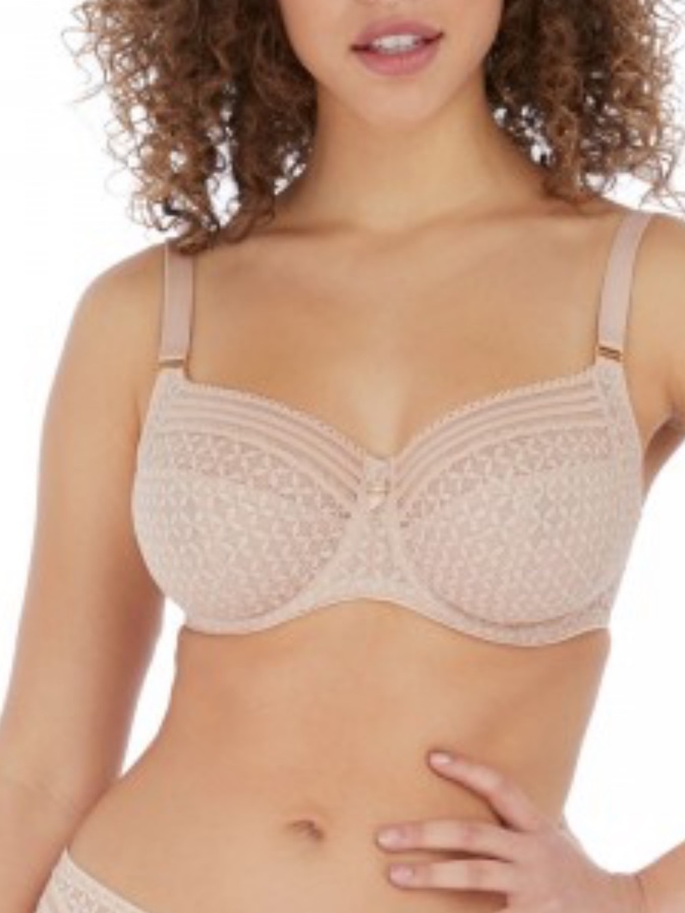 NWT Freya BEIGE Unlined Underwire, 36DD *P1029